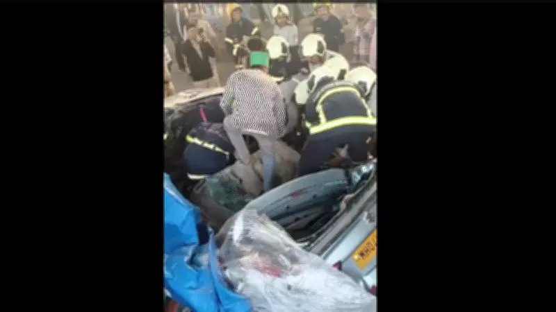 Mumbai Cab Driver Crushed by Falling Iron Plate on Eastern Freeway