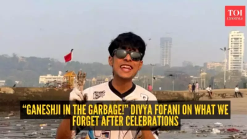 Mumbai's Silent Savior: How Divya Fofani's Beach Clean-Up Sparked a Movement