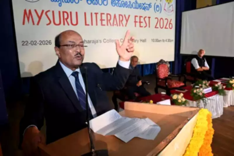 Mysuru Literary Fest 2026: Gururaj Karajagi Hails Literature as Life Force