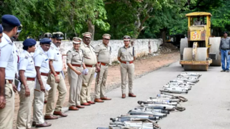 Mysuru Police Destroy Defective Silencers from 378 Vehicles in Major Crackdown