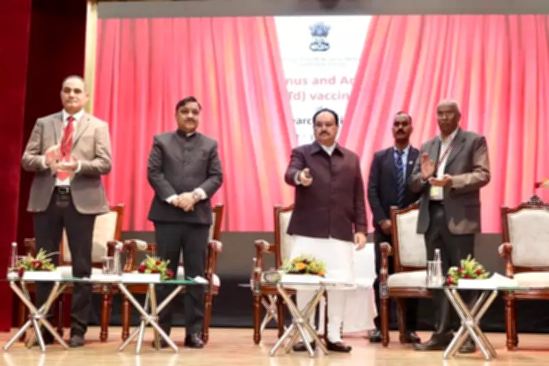 Nadda Launches Indigenous Tetanus and Diphtheria Vaccine in Himachal