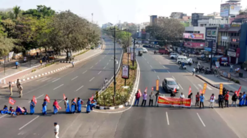 Nagaland Government Employees Join National Strike, Submit Demands