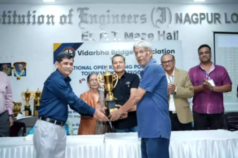 Nagpur Duo Wins Silver at National Bridge Championship After Stunning Comeback