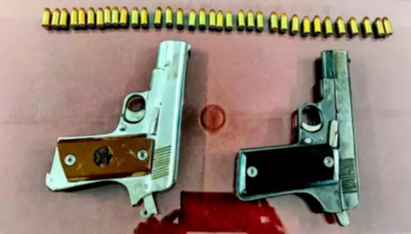 Nagpur Police Busts Interstate Firearms Racket, Seizes Pistols and Ammunition