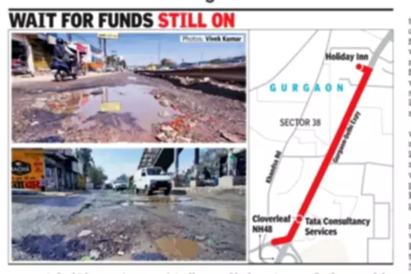 Narsingpur Stretch on Delhi-Gurgaon Expressway Awaits Urgent NHAI Repairs