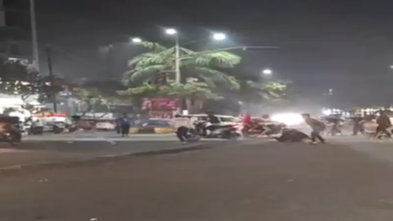 Navi Mumbai Police Attacked During Drug Raid, Officer Injured in Viral Footage