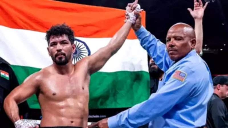 Neeraj Goyat & IIS Launch India Knockout Nights Boxing League