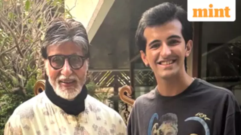Neighbor's Bollywood Dream Realized: Nirmit Jesrani Meets Amitabh Bachchan