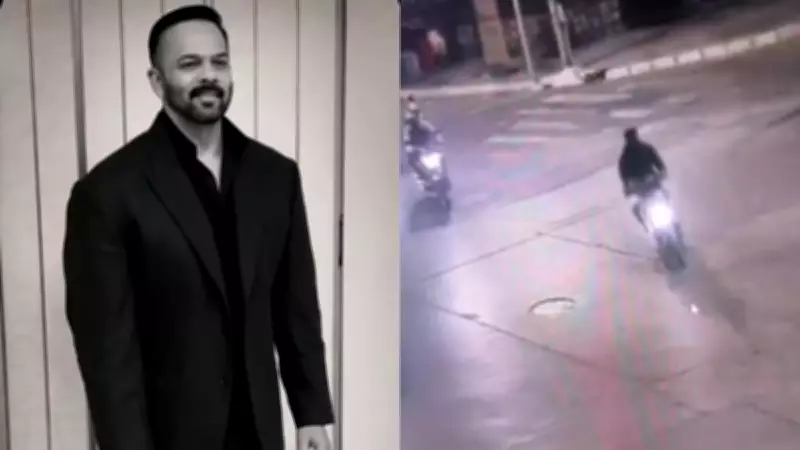 New CCTV Footage Emerges in Rohit Shetty House Firing Case, Suspect Seen Near Juhu Residence