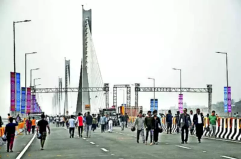New Guwahati Bridge Becomes Social Hub, Vehicular Traffic Starts in March