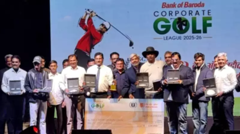 New India Assurance Golf Team Secures Third Place at BOB Corporate Cup in Jaipur