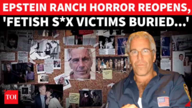 New Mexico Reopens Epstein Zorro Ranch Probe After Chilling Burial Claims