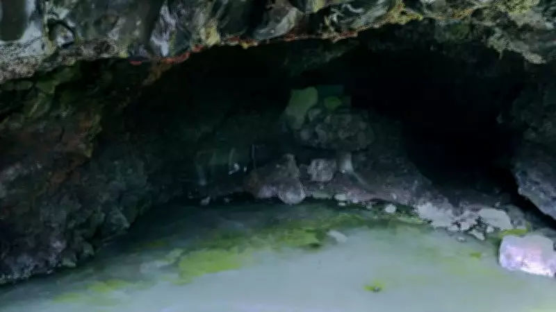 New Mexico's Bandera Volcano Ice Cave: A Frozen Desert Wonderland