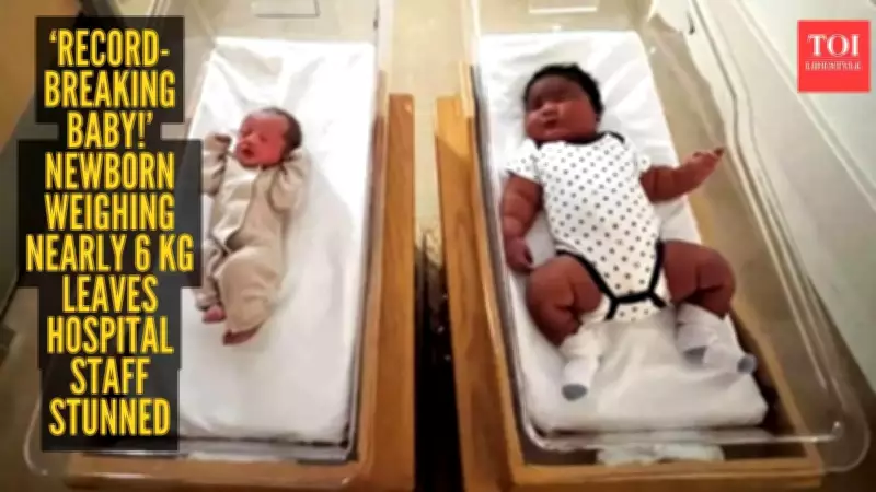 New York Hospital Celebrates Record-Breaking 13-Pound Newborn and Tiny Baby Born Same Day