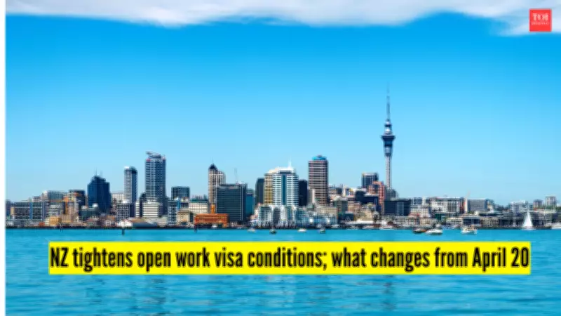 New Zealand Implements Stricter Work Visa Rules from April 2026