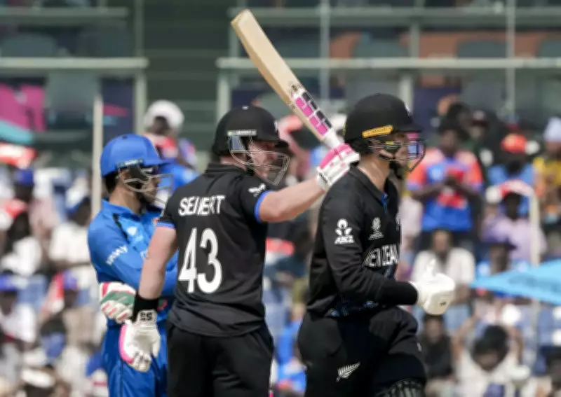 New Zealand's Record Chase Stuns Afghanistan in T20 World Cup Opener