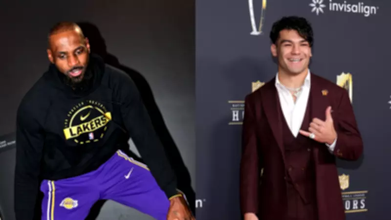 NFL Star Puka Nacua's Emotional Plea to LeBron James: 'Never Retire'
