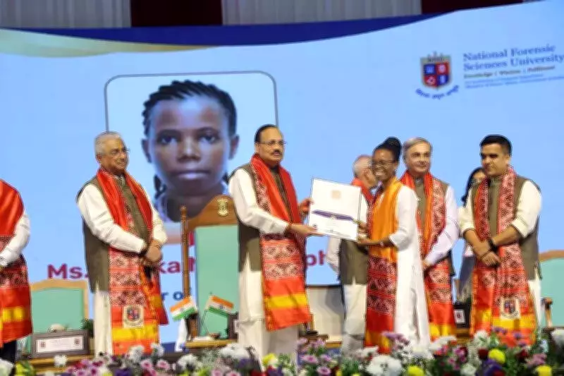 NFSU Gandhinagar Celebrates 1,799 Graduates at Landmark Convocation