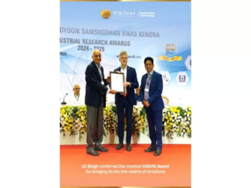 Nihilent Founder L.C. Singh Wins Vasvik Award for AI Innovation Leadership