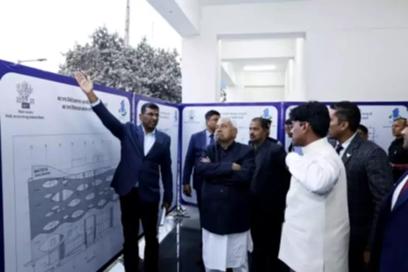 Nitish Kumar Inspects Bihar's New Rs 54 Crore Fisheries Development Building
