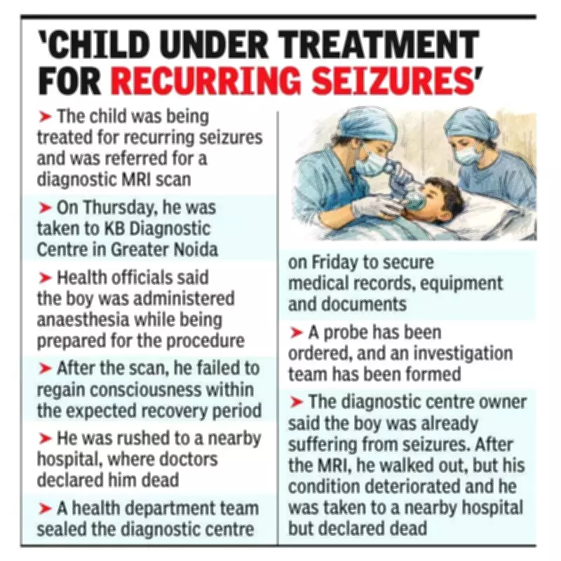Noida Diagnostic Centre Sealed After Child's Death During MRI Scan