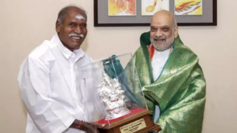 NR Congress-BJP Alliance Confirmed for 2026 Polls After Rangaswamy Meets Amit Shah