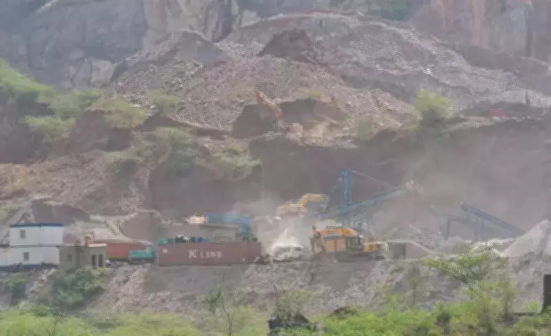 Nuh Administration Deploys Drone Mapping to Combat Illegal Mining in Aravalis