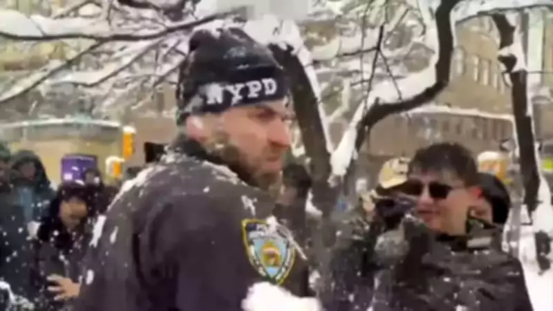 NYPD Officers Injured in Manhattan Snowball Fight, 27-Year-Old Arrested