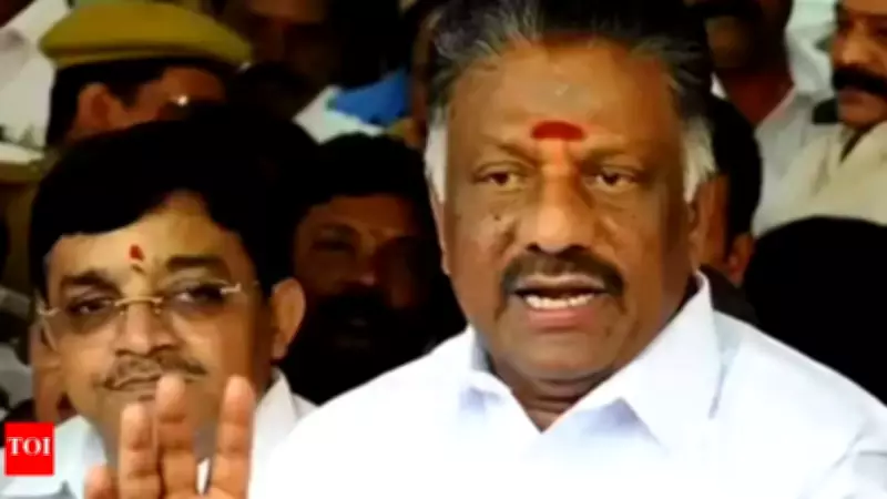 O Panneerselvam Joins DMK, Likely to Contest Assembly Elections from Theni