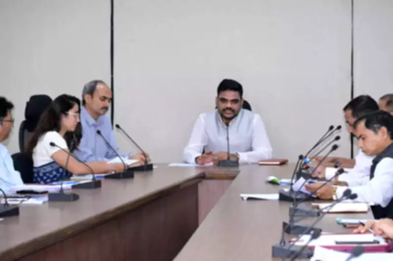 Odisha Minister Directs Officials to Ground Rs 3 Lakh Crore Projects by June 2026