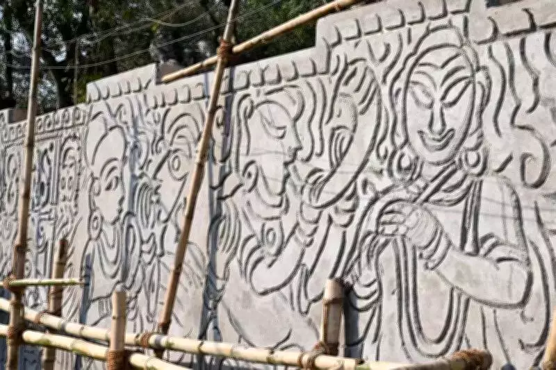 Odisha's Culture Immortalized in Giant Mural at Khallikote Art College
