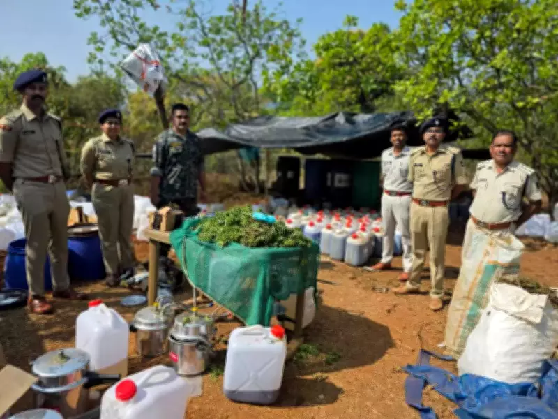 Odisha's Drug War Intensifies as Hashish Oil Emerges as New Smuggling Threat