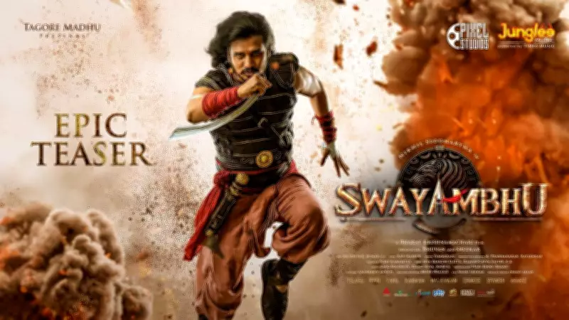 Official Teaser for Telugu Film 'Swayambhu' Released, Starring Nikhil and Samyuktha