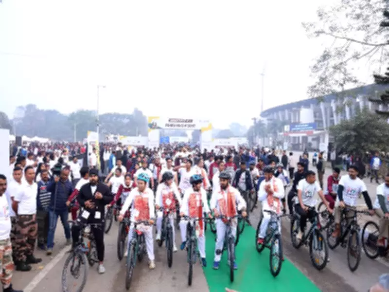 Olympians and Athletes Rally Behind PM Modi's Fit India Mission in Guwahati