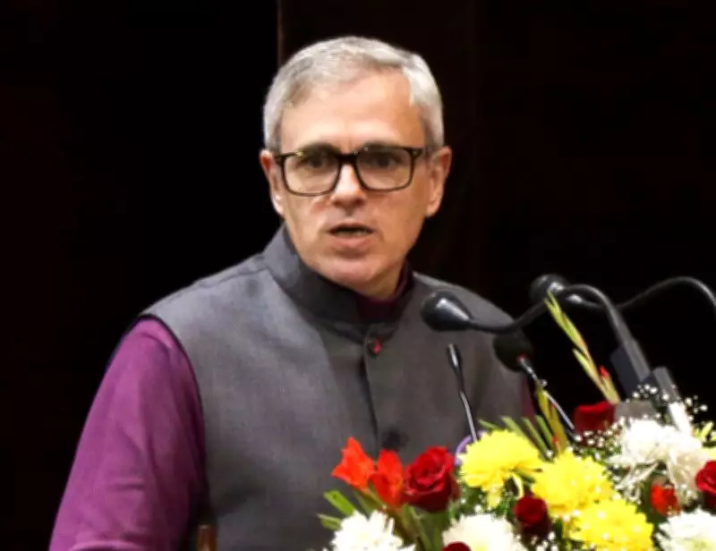 Omar Abdullah Warns of Economic Losses for Jammu & Kashmir in Proposed Indo-US Trade Deal