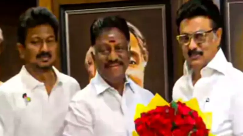 OPS Joins DMK, Reshaping Tamil Nadu Politics Before Assembly Elections