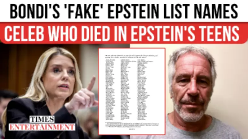 Outrage Over Epstein List Inclusion of Celebrities Dead Before His Crimes