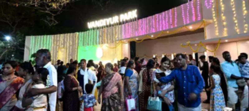 Over 3,000 Flock to Madurai's Revamped Vandiyur Park on Opening Weekend