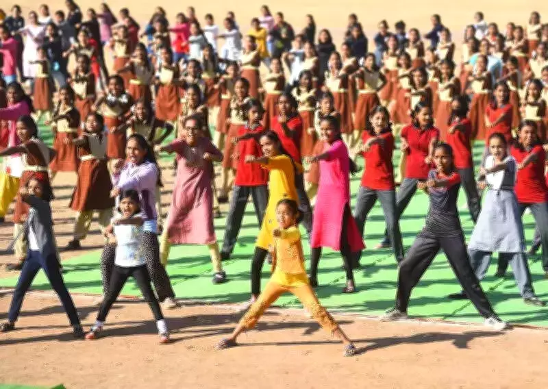 Over 9,900 Girls in Karnataka Complete Specialized Karate Self-Defense Training