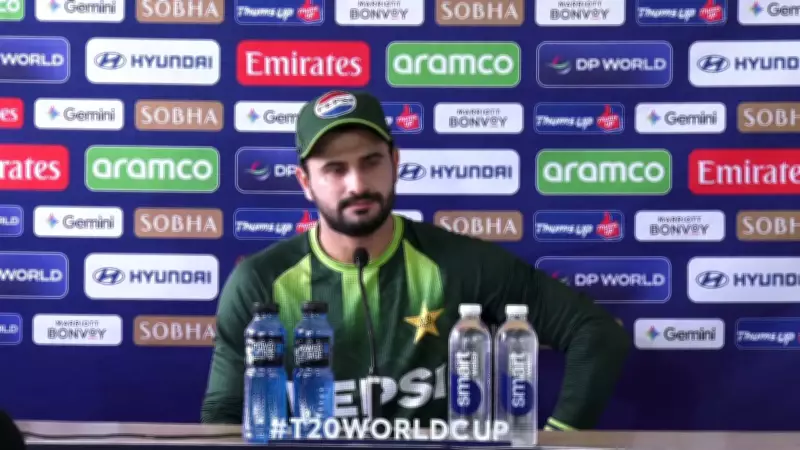 Pakistan Captain Farman Addresses Media Before Crucial T20 World Cup Clash vs England
