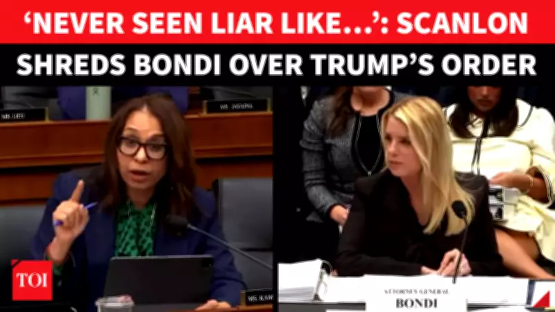Pam Bondi Clashes with Scanlon in US House Over Trump Order Probe