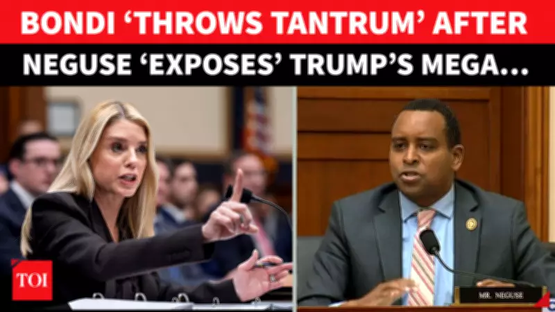 Pam Bondi's Fiery Outburst Exposed in US House Hearing Corruption Clash
