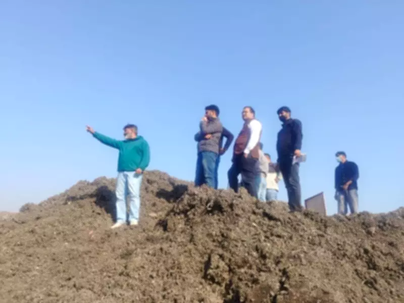 Panchkula MC Commissioner Inspects Waste Plant Before Swachh Survekshan