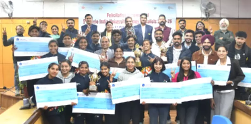 Panjab University Honors Khelo India Medalists with ₹1.67 Crore in Awards