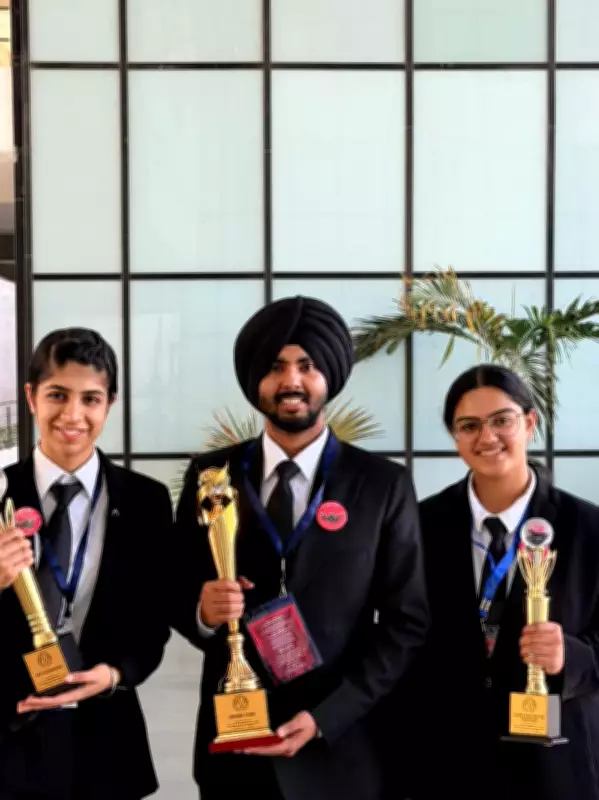 Panjab University Legal Team Triumphs at 9th GNLU Securities Law Moot Court