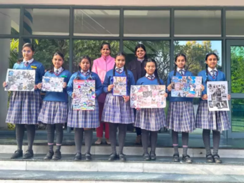 Paragon Convent School's Vision Board Activity Inspires Student Goals