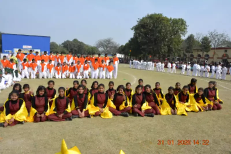 Patna's Army Public School Celebrates Sports Day with Patriotic Theme 'Bharat Hai Hum'