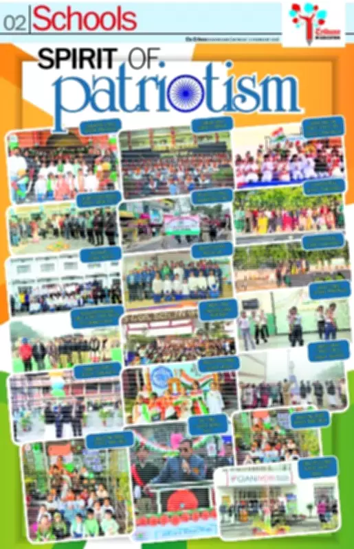 Patriotic Spirit Soars in Region Schools: Cultural Programs & Competitions Mark Celebrations