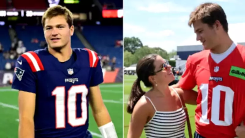 Patriots QB Drake Maye Admits Cooking Struggles, Praises Wife's Culinary Skills