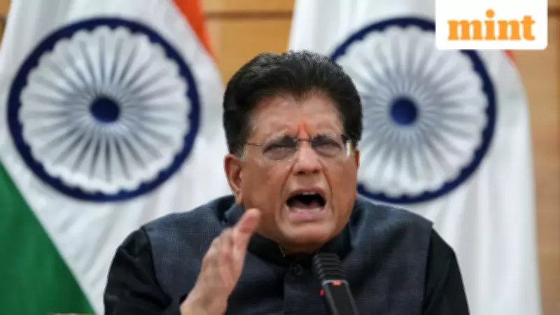 Piyush Goyal Condemns Rahul Gandhi Over India-US Trade Deal Remarks